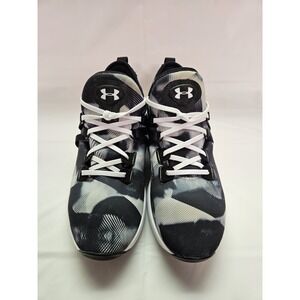 Under Armour Running Shoes Black/White Camo Size 9.5US Trainers